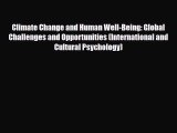 [PDF] Climate Change and Human Well-Being: Global Challenges and Opportunities (International