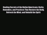 Read Healing Secrets of the Native Americans: Herbs Remedies and Practices That Restore the