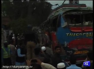 Three killed as bomb goes off in Peshawar Secretariat's bus