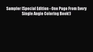 Download Sampler (Special Edition - One Page From Every Single Angie Coloring Book!) PDF Online