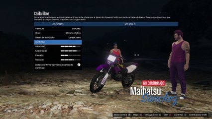 GTA V ONLINE  LOS CONDUCTORS - CARRERAS (PSPLUS)