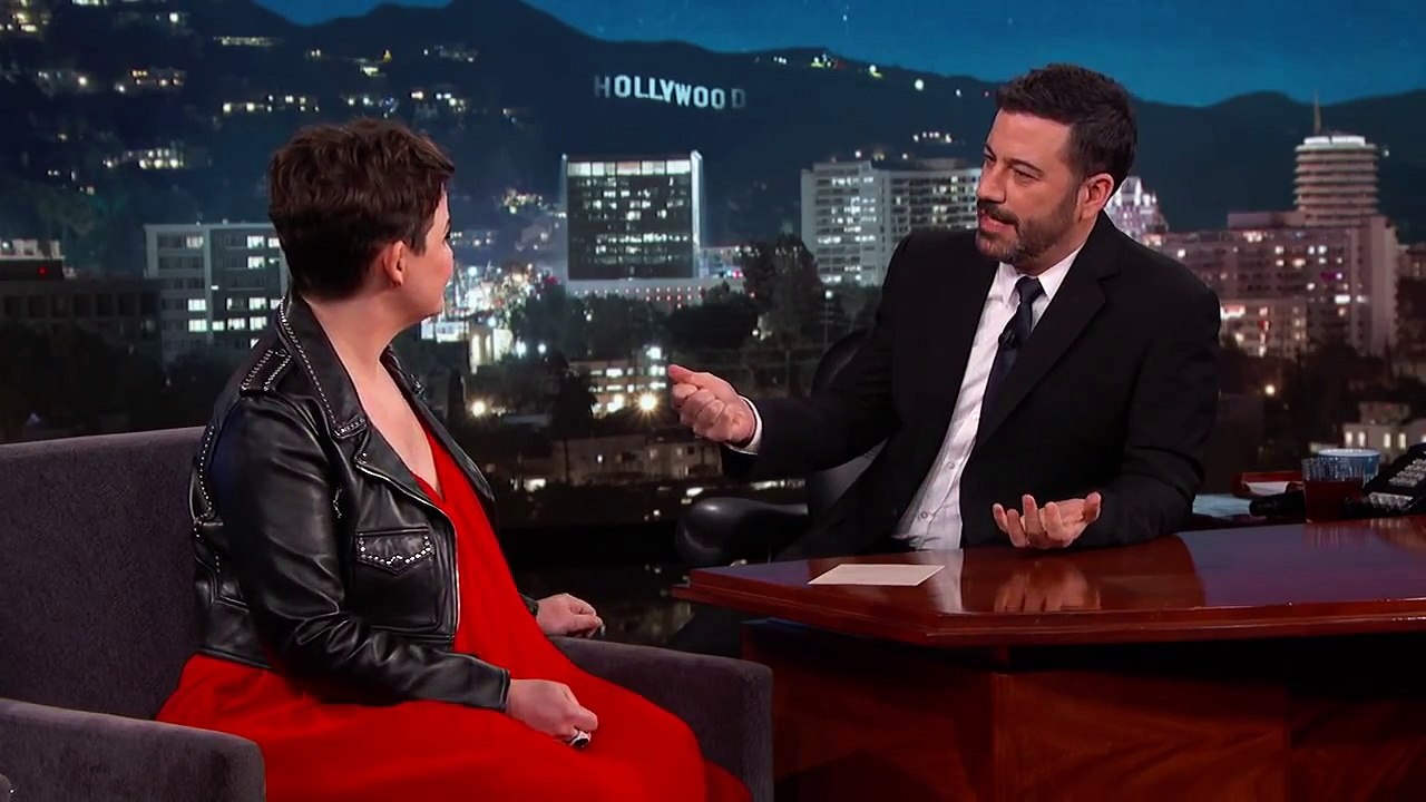 Jimmy Kimmel Helps Ginnifer Goodwin Pick Out a Baby Name