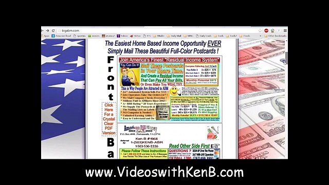 Ken B's American Bill Money Funnel