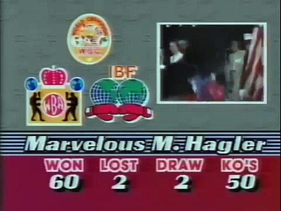 Marvin Hagler vs Thomas Hearns, April 15, 1985...