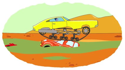 Мультик - Раскраска. Учим Цвета - Монстр-трак / Monster