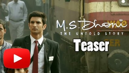 M S Dhoni OFFICIAL Teaser | Sushant Singh Rajput | Kiara Advani | Releases