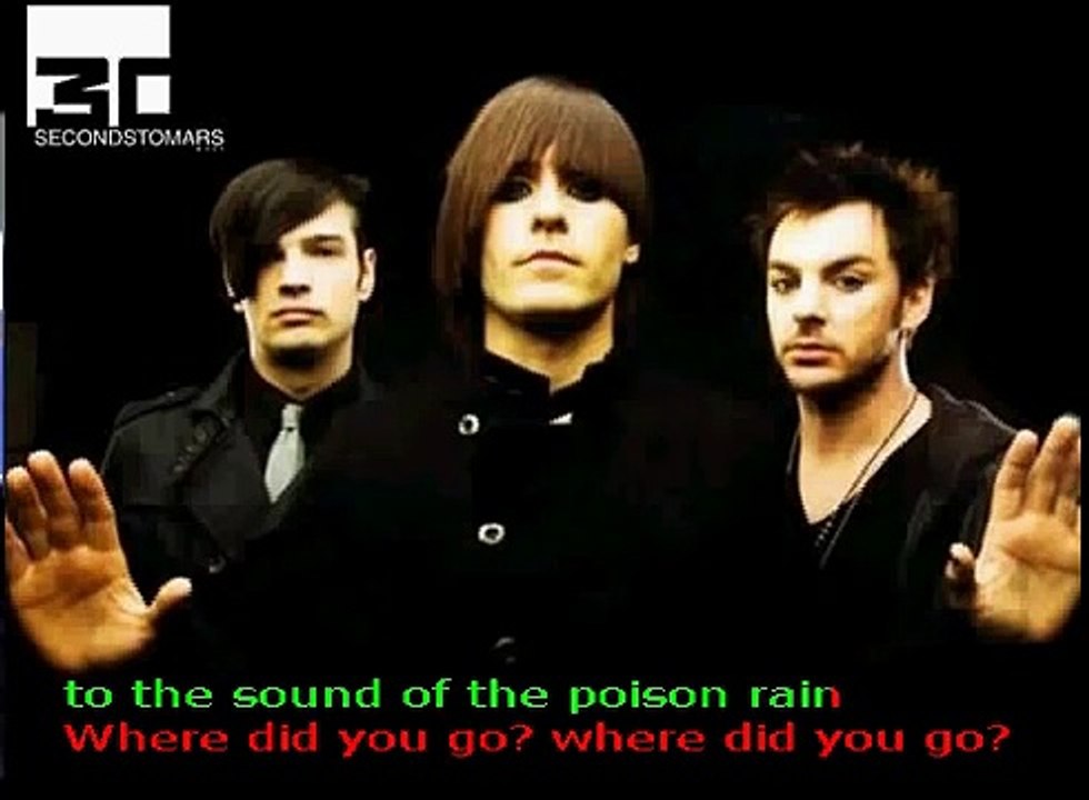 30 Seconds To Mars - Hurricane (karaoke  instrumental with lyrics  subtitles caption)