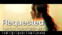 ★HAIR TUTORIAL CUTE HAIRSTYLES WITH TWIST WATERFALL BRAID FOR MEDIUM LONG HAIR CURLY HALF