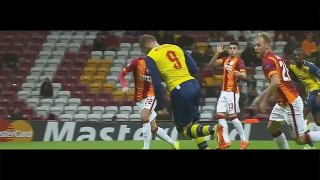 Lukas Podolski vs Galatasaray (Away) HD 720p (09/12/2014) UCL