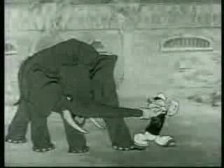 Popeye - Takes Little Swee Pea To The Zoo