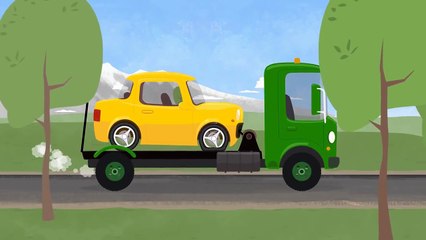 CAR  DOCTOR! Kid's Car Cartoons - CAR & TOW TRUCK - Doc McWheelie's Garage! (мультфильм на английском
