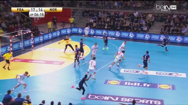 luc abalo kung fu France Norvège Golden League 2016