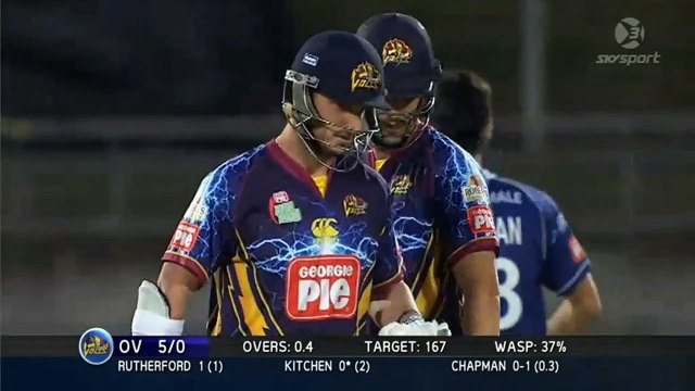 Auckland Aces Vs Otago Volts Extended Highlights Part 2 Final Georgie Pie Super Smash 2015