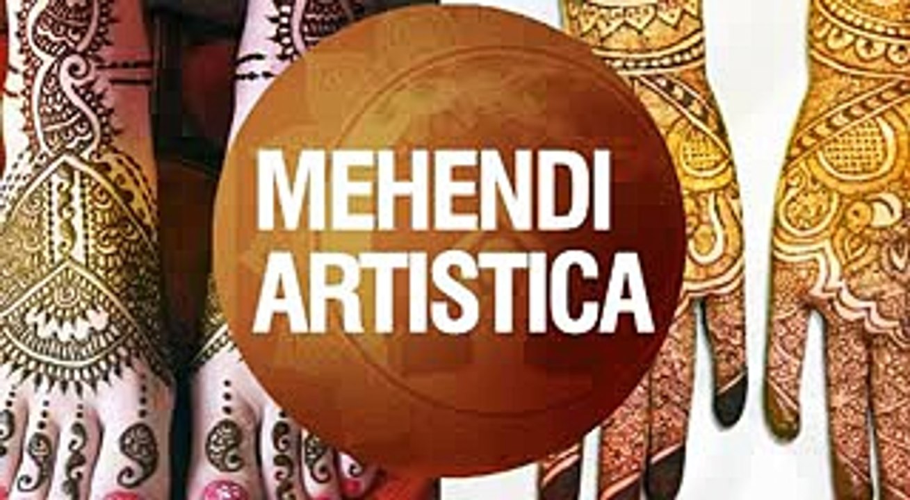DOT-DOT Mehndi Circular Design-Rajasthani Inspired mehendi art Tattoo - Girls Fashion Club