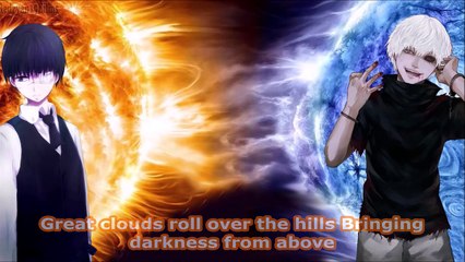 Nightcore Pompeii VS Radioactive (Lyrics)