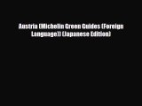 Download Austria (Michelin Green Guides (Foreign Language)) (Japanese Edition) Ebook
