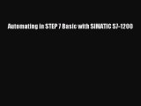 Read Automating in STEP 7 Basic with SIMATIC S7-1200 Ebook Free