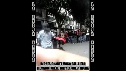 El mejor mago callejero 2015 y su impresionante truco de magia