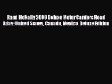 PDF Rand McNally 2009 Deluxe Motor Carriers Road Atlas: United States Canada Mexico Deluxe