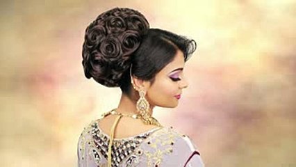 Gold and Burgundy Bridal Makeup - Girls Fashion Club
