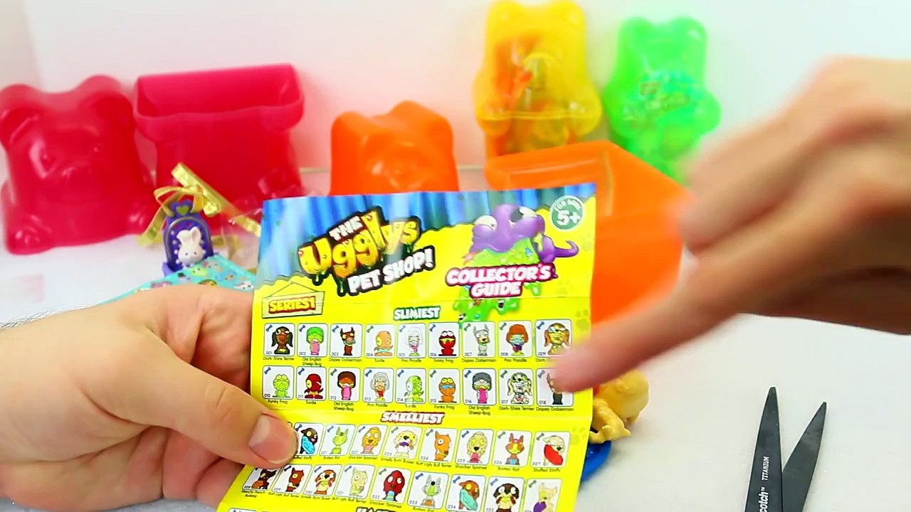 Gummy Bears Surprise Toys Nesting Cups ❤ Learn Colors & Sizes + Blind Bags by DisneyCarToy