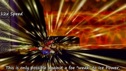 Negative Damage Glitch Paper Mario 64