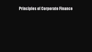 Read Principles of Corporate Finance Ebook Free