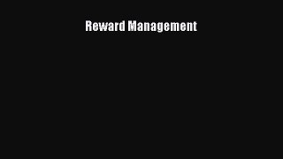 Read Reward Management Ebook Free