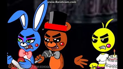 Caillou turns the Animatronics into Comedy World 2