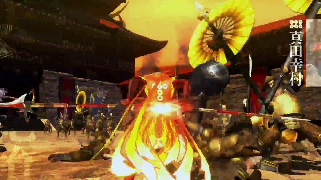 Sengoku Basara Sanada Yukimura-Den Gameplay Trailer (PS4PS3)