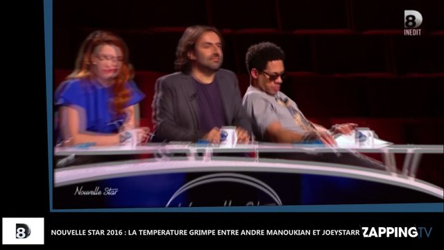 Nouvelle Star 2016 : La température grimpe entre André Manoukian et JoeyStarr (Vidéo)