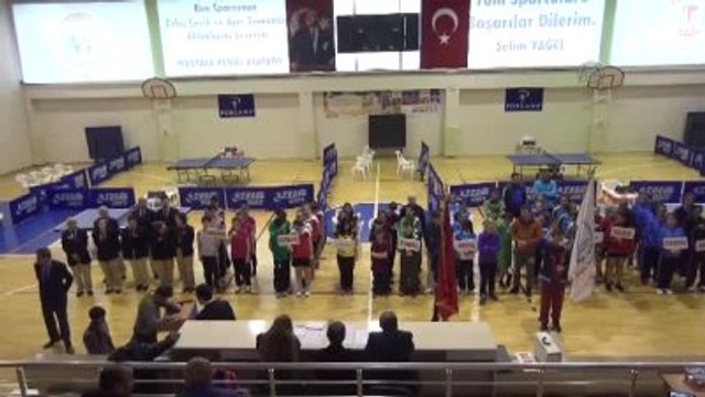 Masa Tenisi Yıldızlar Grup Müsabakaları Başladı