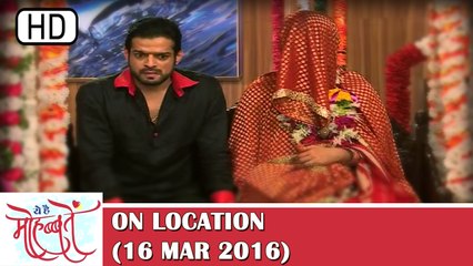 Ishita in Godbarai Rasam | Yeh Hai Mohabbatein |  On Location | 16th March 2016