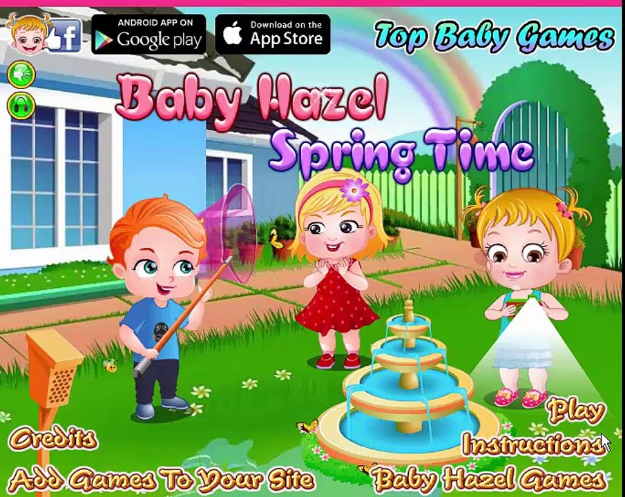 Baby Hazel Spring Time
