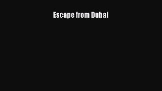Download Escape from Dubai PDF Free