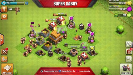 CLASH OF CLANS: SOLO 3 STELLE! TH11 MAXATO SENZA DIFESE!