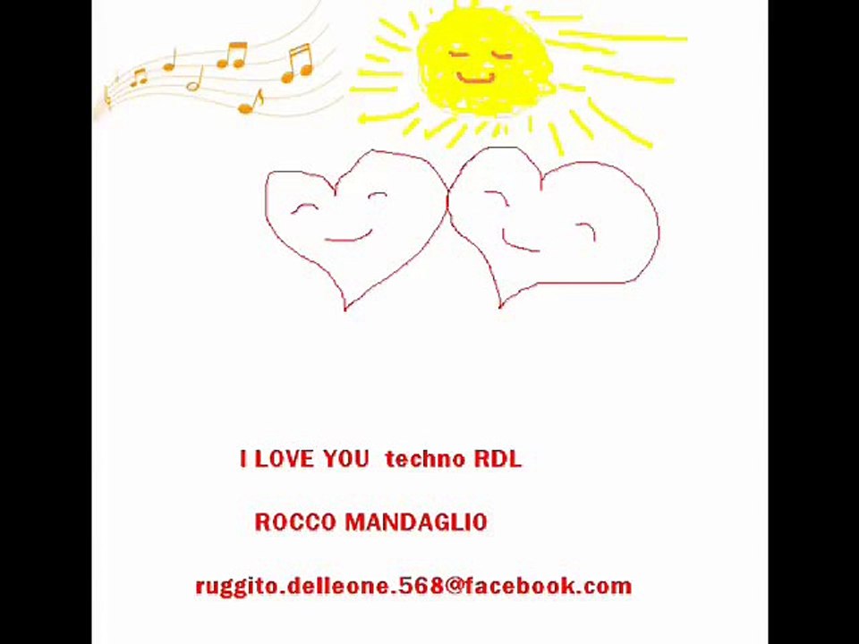 ROCCO MANDAGLIO ROCCO I LOVE YOU TECHNO RDL ROCCO MANDAGLIO