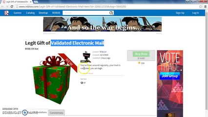 Roblox How To Get Legit Gift of Validated Electronic Mail