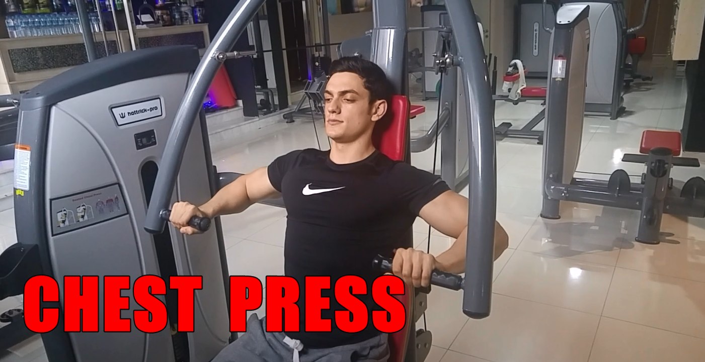 Vücut Geliştirme Hareketleri - Chest Press Machine