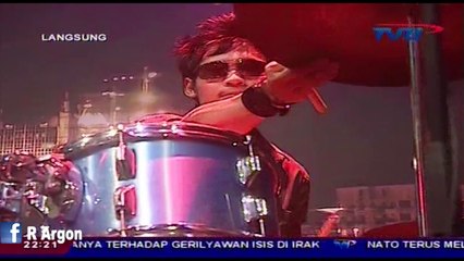JALUZ BAND [Ida Ayu Komang] Live Ring Tinju TVRI (07-09-2014)