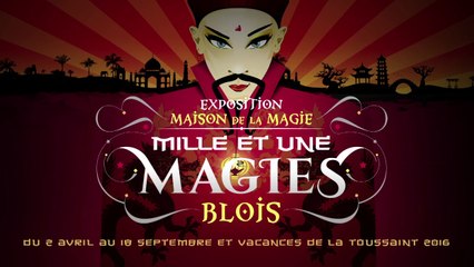 Teaser de l'expo 1001 MAGIES Blois avril-septembre 2016