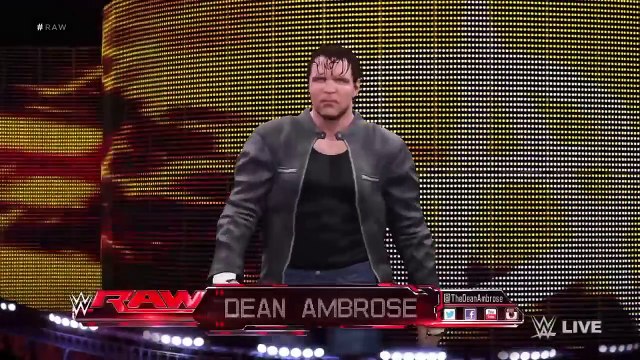 WWE 2K16 [SIMULATION] Team Reigns vs Team Rollins | RAW Highlights