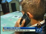 Una madre y su hija desaparecieron desde hace 19 días en Manta