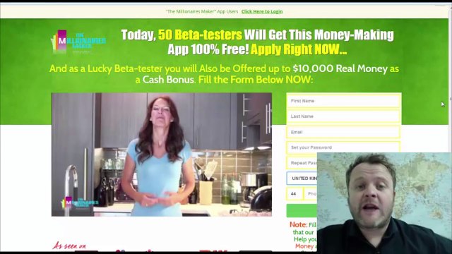 Binary Formula | Millionaire Maker Scam re launch Beware [Binary Options Trading 2016]