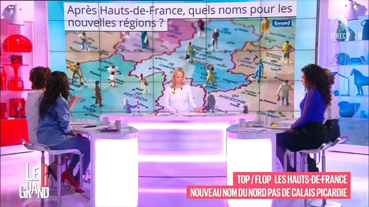 Roselyne Bachelot fustige le nouveau nom de la région "Nord Pas-de-Calais Picardie" - Regardez