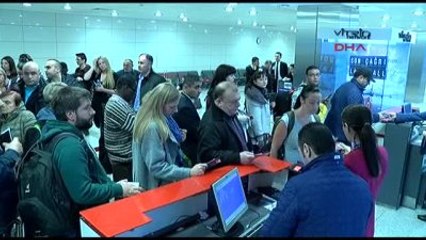 Rusya Uçuşları Yüzde 50 Düştü