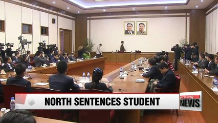 N. Korea sentences U.S. student to 15 years of hard labor: Xinhua