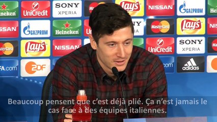 8es - Lewandowski : ''Jamais plié avec les Italiens''