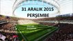 Vodafone Arena 31 Aralık 2015