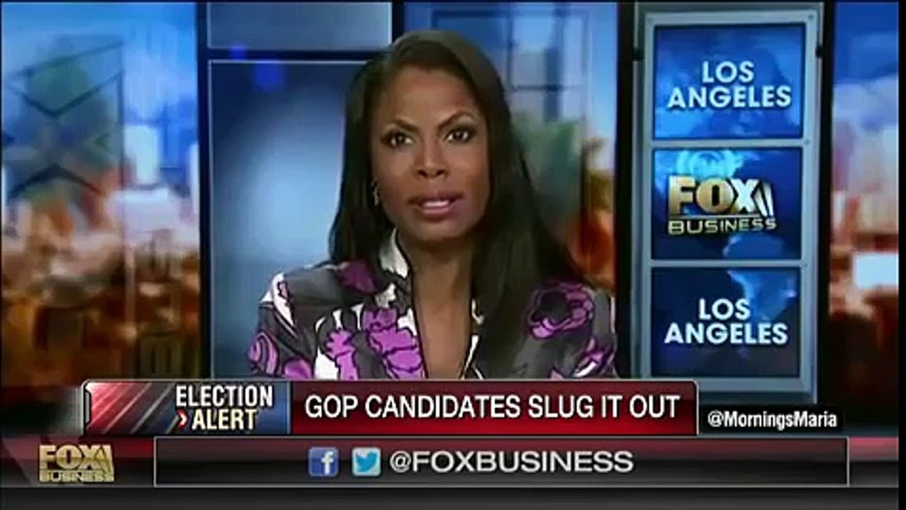 Omarosa Manigault Invokes Tamara Holders Big Boobs During Discussion On Fox Business